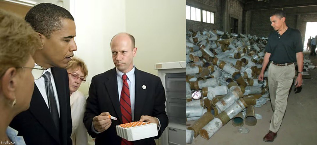 WarClandestine's tweet image. This is not just about the Bidens.

Hunter and Joe were just layers of separation from Obama.

In 2005, Senator Obama visited former Soviet biological and chemical facilities in Ukraine. Then as POTUS in 2014, his CIA/State Dept took over Ukraine.

The rabbit hole is deep.