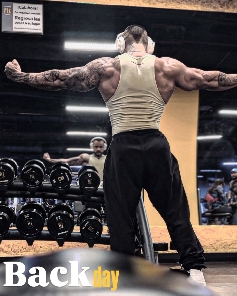 💥🔥🫡Día de espalda #Backday #gym #gymlife #muscle #back