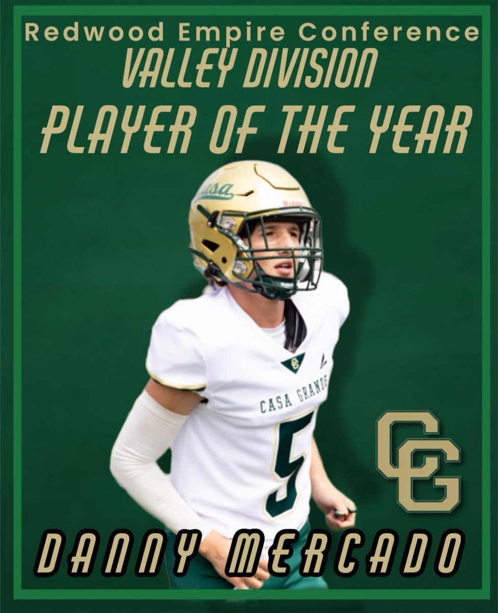 Danny Mercado (@danny_mercado25) on Twitter photo Blessed to be named Rec-Valley All-League MVP. Thank you to all my coaches and teammates for making our senior season a great one. <a href="/Casa_Football/">Casa Grande Football</a> <a href="/coachjantonio/">John Antonio</a> <a href="/JustGusPD/">Gus Morris</a> <a href="/kodoherty22/">Kienan O'Doherty</a> <a href="/westcoastpreps_/">West Coast Preps</a> Blessed to be named Rec-Valley All-League MVP. Thank you to all my coaches and teammates for making our senior season a great one. <a href="/Casa_Football/">Casa Grande Football</a> <a href="/coachjantonio/">John Antonio</a> <a href="/JustGusPD/">Gus Morris</a> <a href="/kodoherty22/">Kienan O'Doherty</a> <a href="/westcoastpreps_/">West Coast Preps</a>