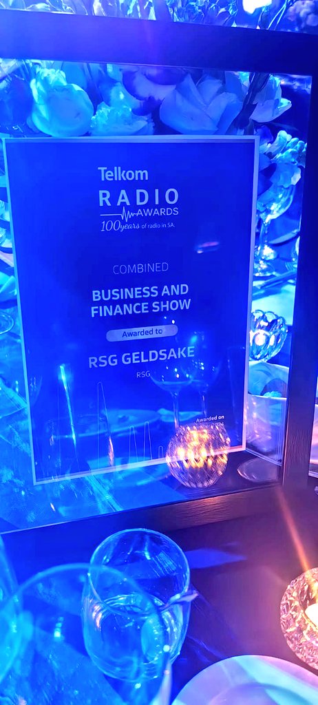 #Moneyweb-produced #RSGGeldsake wins coveted <a href="/SARadioAwards/">@SARadioAwards</a> 2024 title for Best Business and Finance Show! 👏🏼📻🥂  moneyweb.co.za/moneyweb-radio… via <a href="/Moneyweb/">Moneyweb News</a> #MoneywebNews 
#MoneywebRadio <a href="/zarsg/">RSG 100-104FM</a> 
<a href="/Ryk_van_Niekerk/">Ryk van Niekerk</a> <a href="/MosehlaGwangwa/">Mosehla N. Gwangwa</a> <a href="/TheEazyEd/">The Eazy Ed🌐</a>