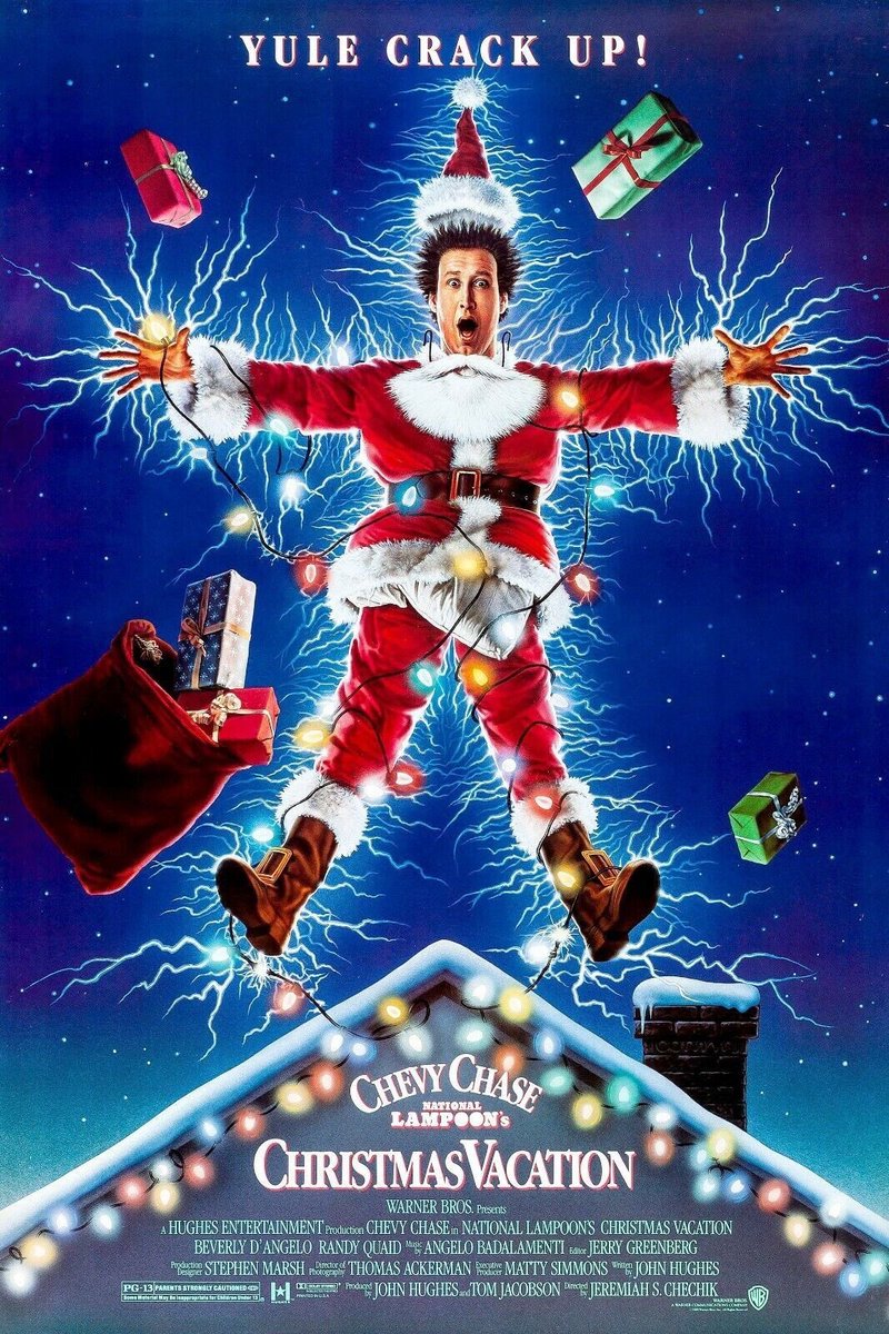 emaciel10's tweet image. El clásico navideño y mi favorito! “National Lampoon’s Christmas Vacation”, protagonizado por #ChevyChase, se estrenó en los cines hoy en 1989 hace 35 años! 🎬 #VacacionesDeNavidad