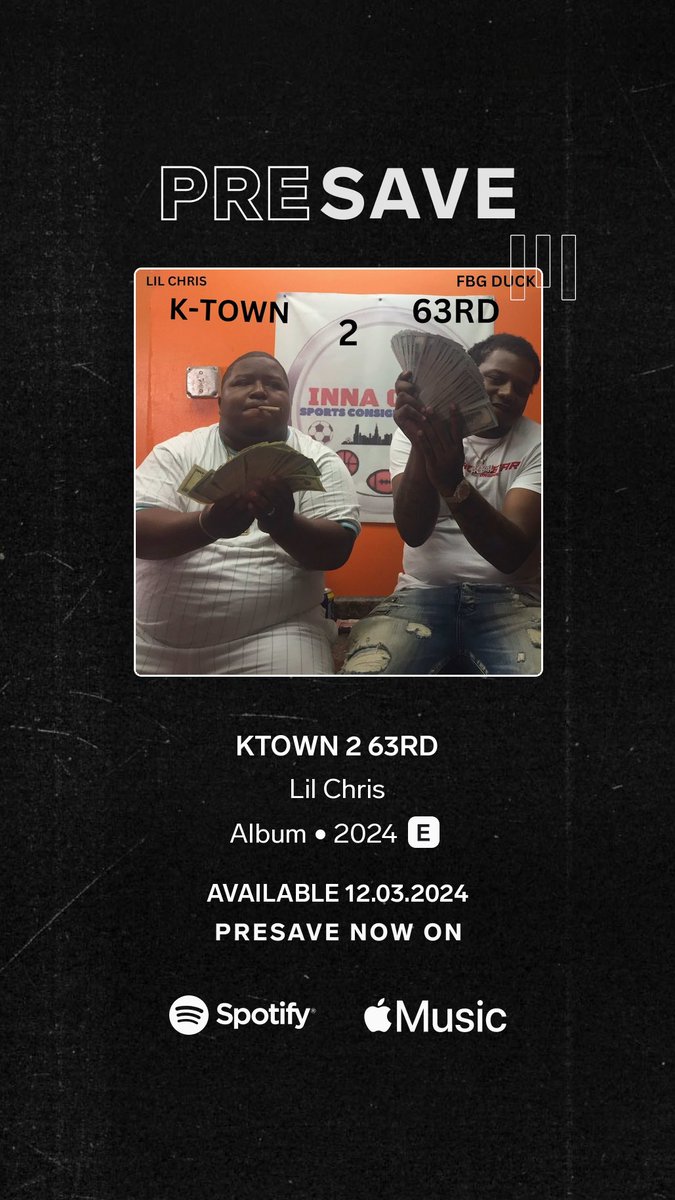 Lil Chris - KTOWN 2 63RD unitedmasters.com/m/ktown-2-63rd