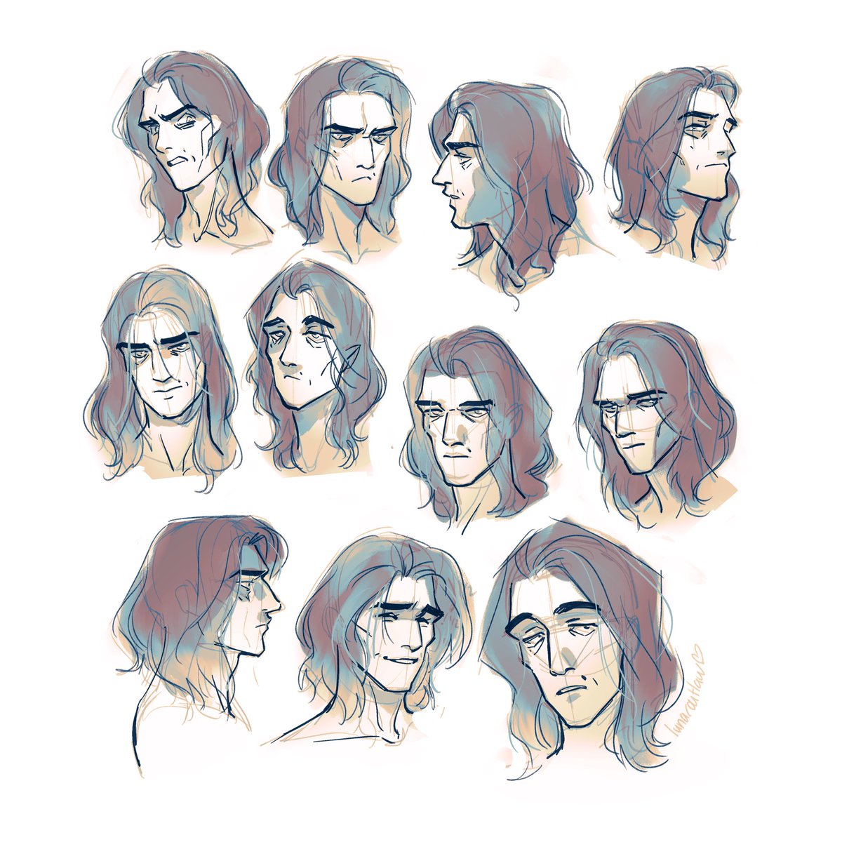 remembering how to draw viktor 💜🤖