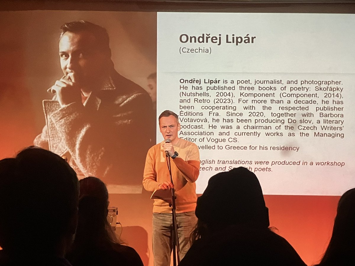 Literature Across Frontiers (@makinglittravel) on Twitter photo Our two European projects #UlyssesShelter and #Counterpoint brought together ten poets and artists from 🏴🇺🇦🇷🇸🇭🇷🇨🇿 at the <a href="/Denpoezie/">Den poezie</a> festival in Prague in November. #poetry #performance #collaboration #translation Our two European projects #UlyssesShelter and #Counterpoint brought together ten poets and artists from 🏴🇺🇦🇷🇸🇭🇷🇨🇿 at the <a href="/Denpoezie/">Den poezie</a> festival in Prague in November. #poetry #performance #collaboration #translation