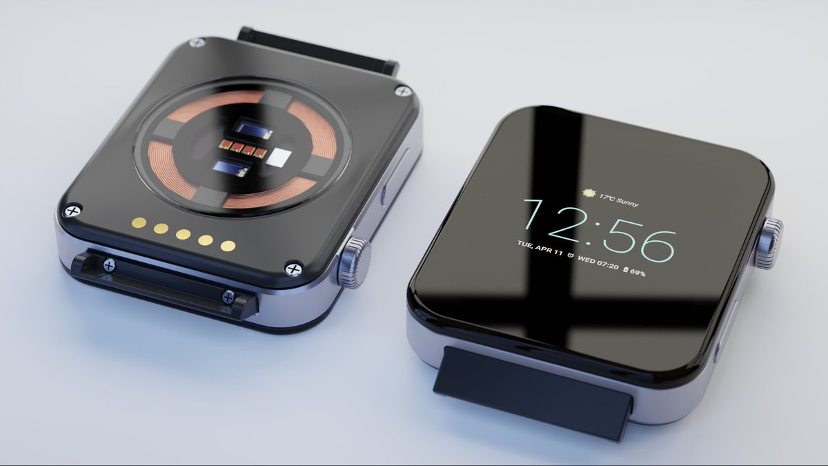 QVHenkel's tweet image. I&apos;m designing a modular and easily repairable open-source Linux smartwatch. This system is based on the open-source SiP I&apos;ve designed and will be able to run custom firmware in a Linux and Android environment