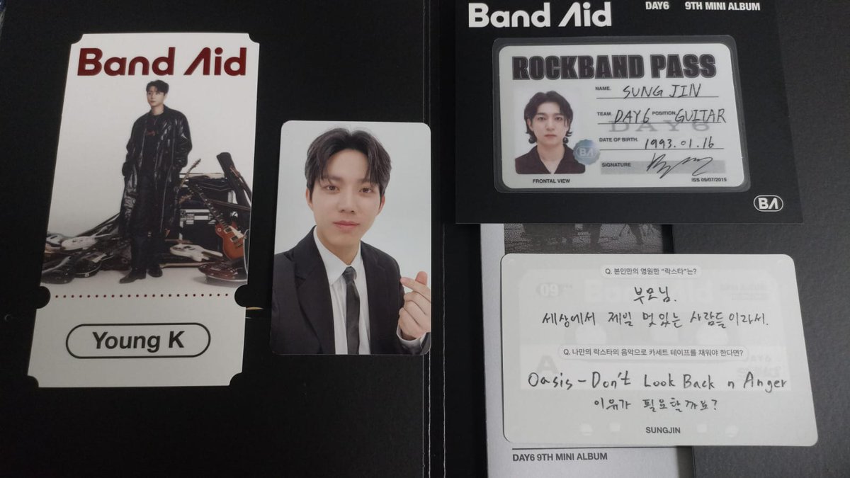 MyDay_wonpiri's tweet photo. @DAY6TradingINA WTT Want to trade Day6 Band Aid std Album Rock Band Ver. 
All to wonpil

Original Tiket
Have : Young K || Want : Wonpil
PC
Have : Dowoon || Want : Wonpil (A) 
Pass Card 
Have : Sungjin || Want : Wonpil
Message Card
Have : Sungjin || Want : Wonpil

Dom : Sby 📍 https://t.co/S8Os1iUTf9