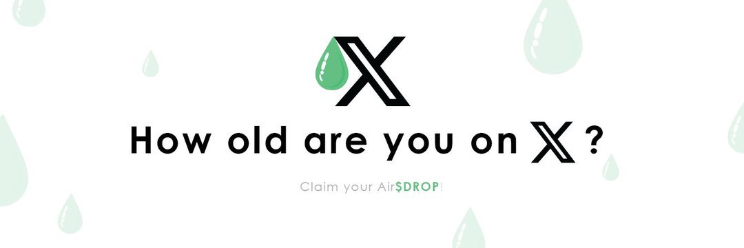 💧Get DROP Tokens based on your Twitter Account age.   Huge, no cost, 2 minute, SOLANA Airdrop Incoming!  
 #Airdrop #Solana #SOL #cryptocurrency   
Your Invitation Link is dropair.io/?ref=53KWHQ