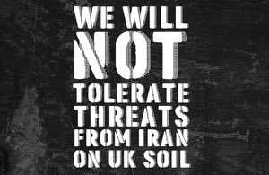 Untitled5367's tweet photo. This thread:
 Iranian state threats against the UK sovereignty, with the means of stalking and conducting public surveillance by proxy inside the UK soil, to govern Iranian dissents aboard : 

-women did not wear enough fabric.
-men to disobey Iranian misogyny against women. https://t.co/HFdbsShL44
