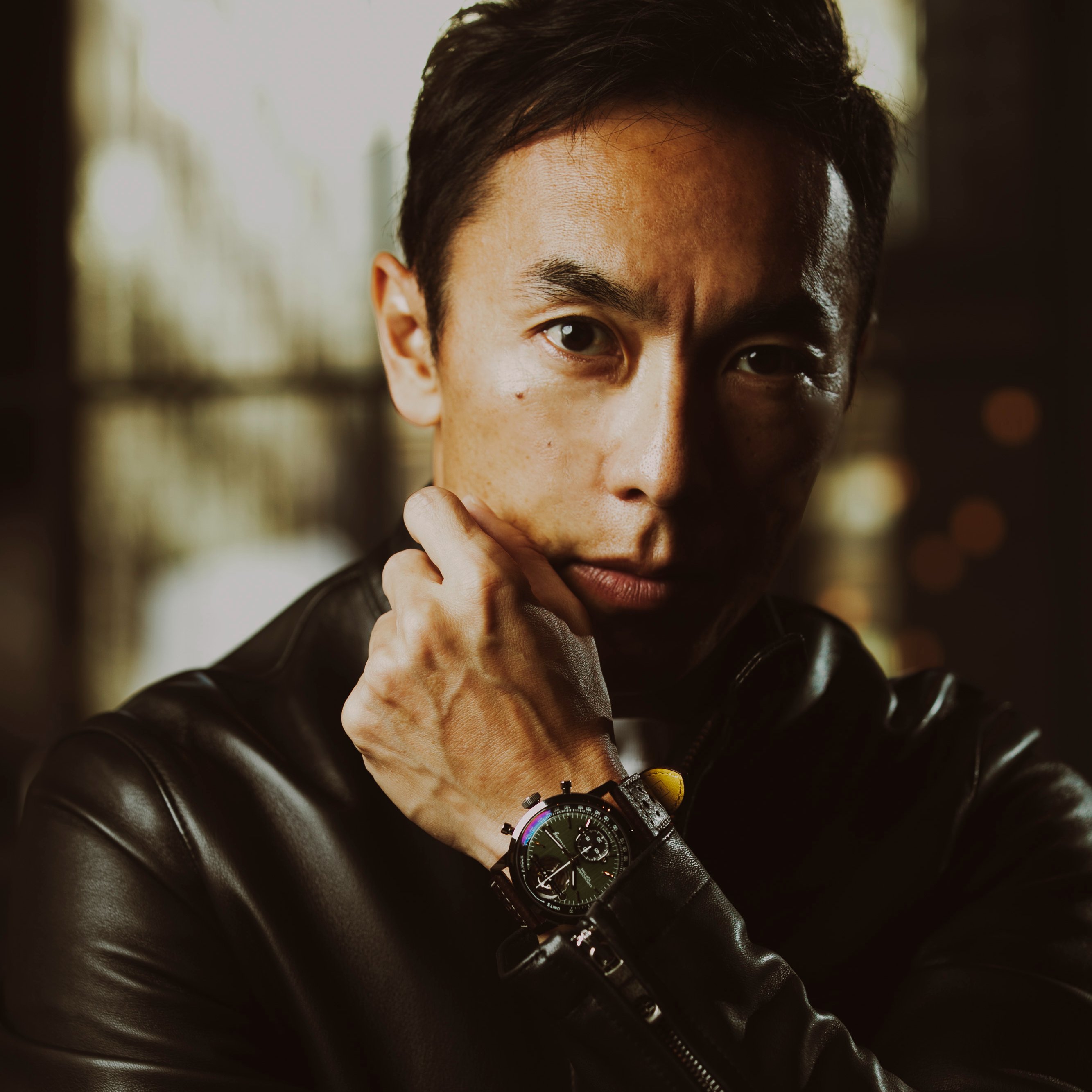 佐藤琢磨、SAF1ピットシャツ、佐藤琢磨さん本人着用 佐藤琢磨、SAF1ピットシャツ、佐藤琢磨さん本人着用