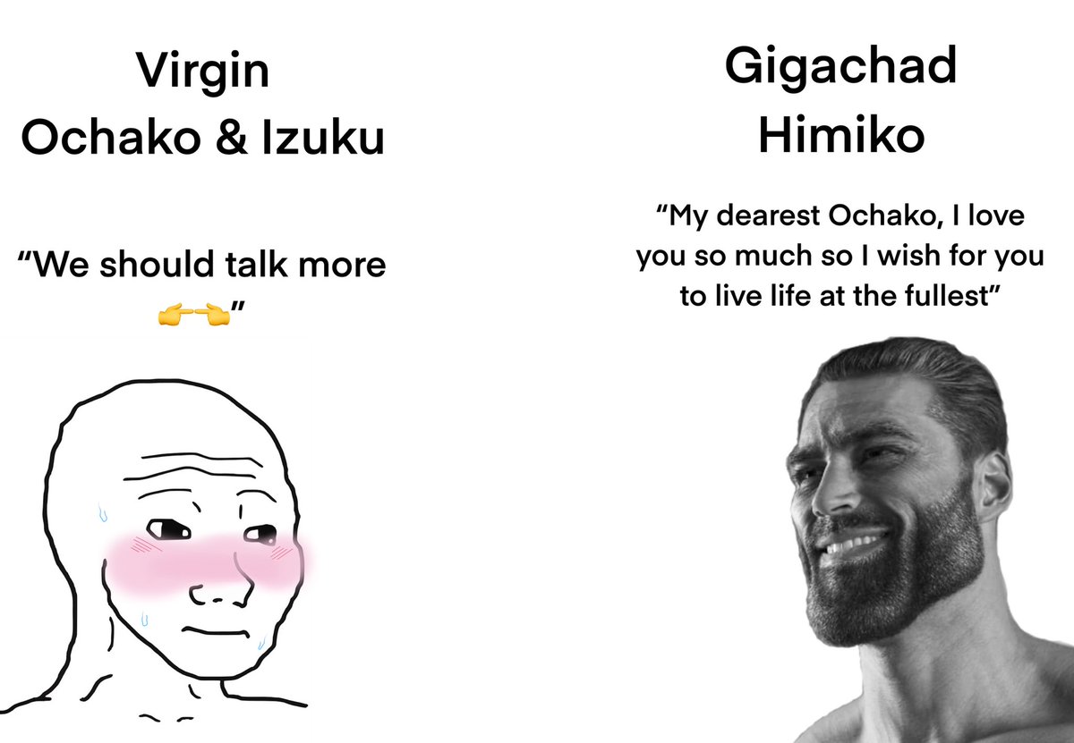 This isn’t meant as hate, seeing those two interactions back to back was just highkey funny I’m ngl #MHAFinalVol