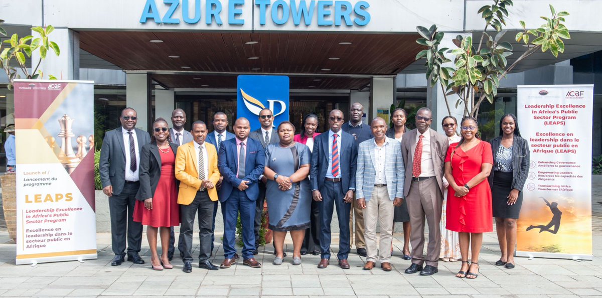 PfmrsKenya's tweet photo. Kenya advances #PFMReforms with a strong focus on capacity building! Representing @KeTreasury PFM Reforms Programme Coordinator Joel Bett launched @ACBF_Official Leadership Excellence in Africa's Public Sector(LEAPS) training programme to enhance PFM practices in PFM institutions https://t.co/g0m1ejBKA2