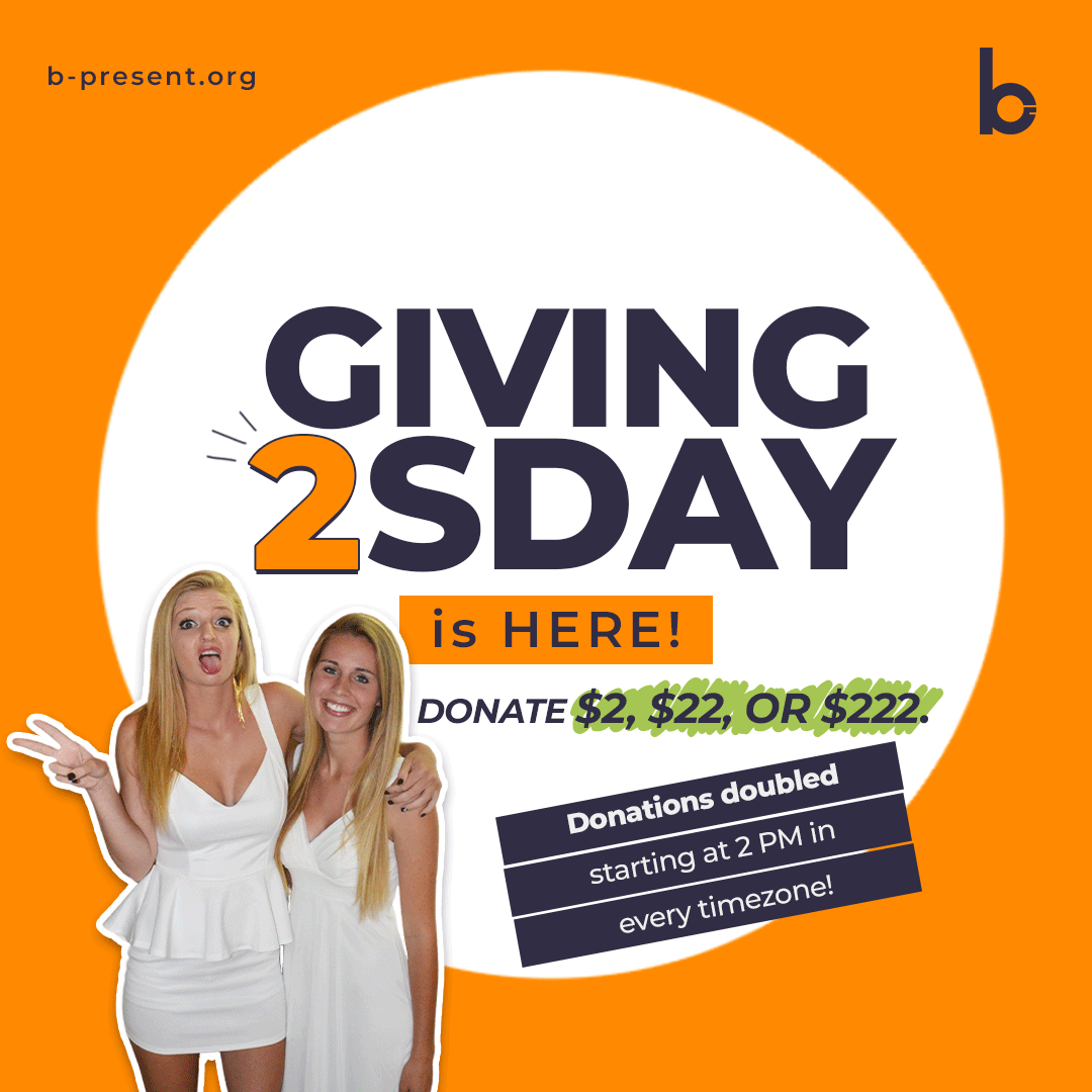 bpresentorg's tweet photo. Today is #GivingTuesday!✌️ 

Please consider a gift of $2, $22, or $222 to help us send holiday cards to cancer patients, expand the reach of our Supporter Roadmap, &amp; fund our Support Starter Kits.

Donate at 2 PM (local time) to double your donation ➡️ https://t.co/i36qEjViWV https://t.co/s8HbokxPGf