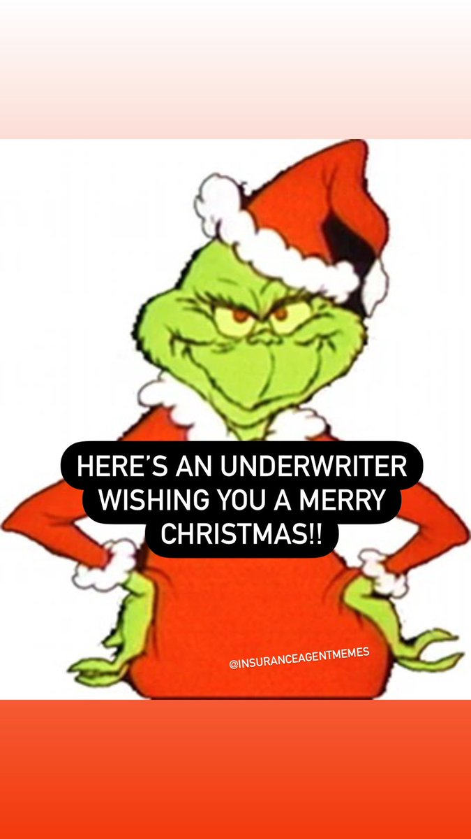 agent_insu61157's tweet photo. Underwriters be like DECLINED! I mean Merry Christmas
#insuranceagentmemes #insuranceagent #insuranceagentproblems #insurance #hardmarket #insurancememes #sales #workmemes #officememes #salesmemes #customerservicememes #chatgpt #floodinsurance https://t.co/yLNgIRPESw