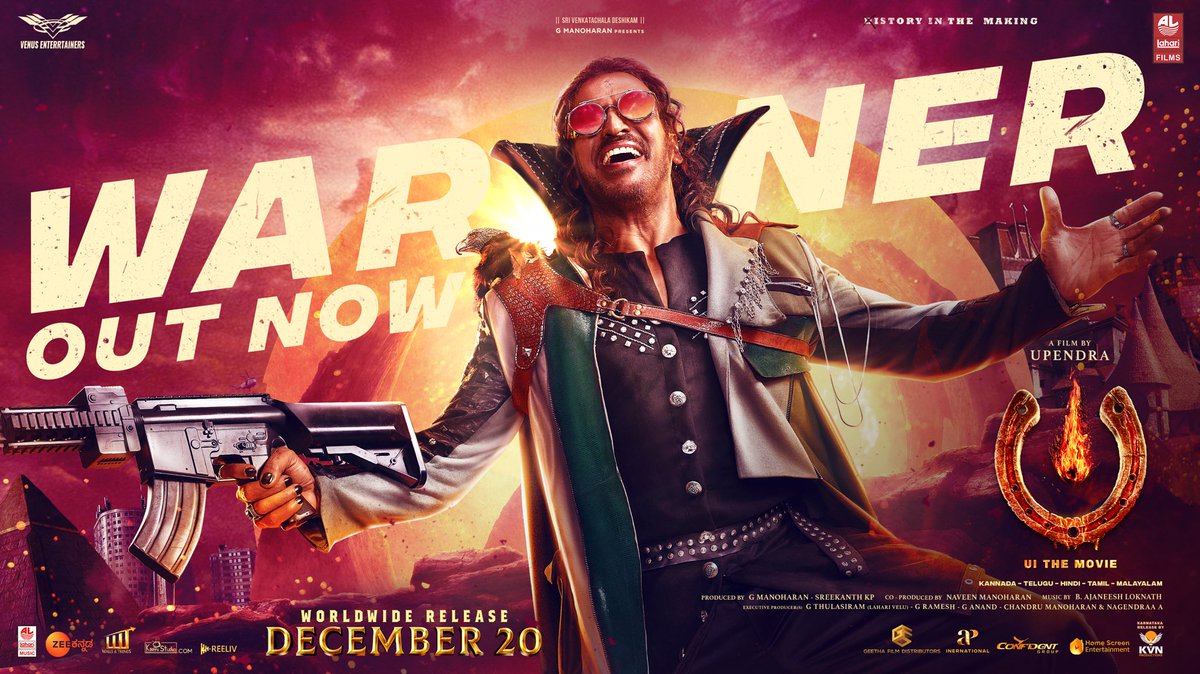 #UITheMovie's #Warner YT Links: 

Kannada: youtu.be/biWMAPUjAT4

Telugu: youtu.be/Za0yA0j-DK8

Hindi : youtu.be/eGx2kFakx44

Tamil: youtu.be/1lnlbAdbdt8

Malayalam: youtu.be/wnS8ukyeVwY