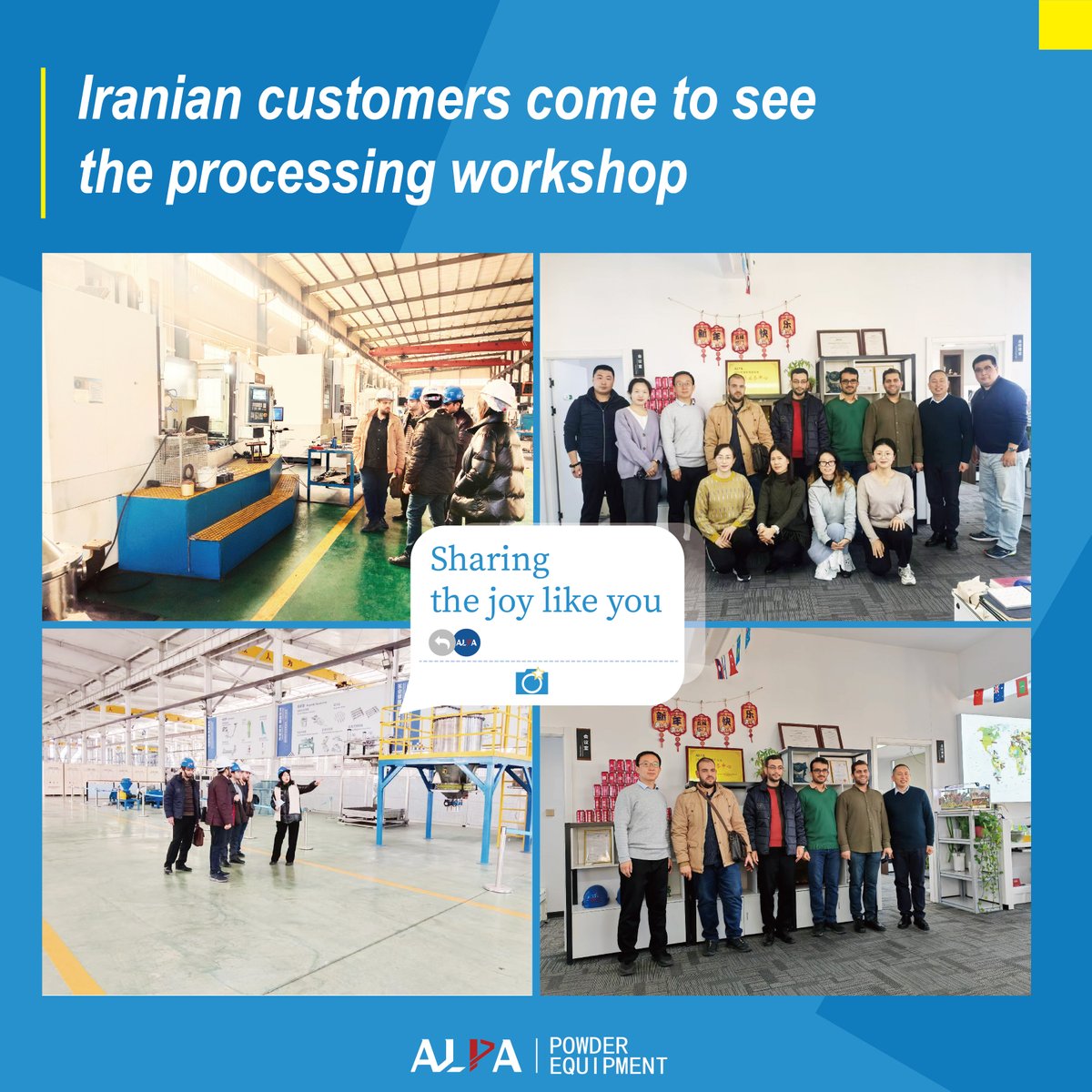 It was a great opportunity to showcase our operations and discuss how we can continue to collaborate on innovative solutions. Seeing the process up close really brings our commitment to quality and precision to life. 

#technology #ALPA #powder #equipment #manufacturer #factory