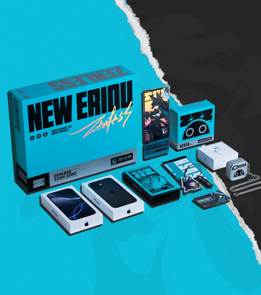 Zenless Zone Zero x Apple 📱 iPhone 16 Special Edition iPhone 16