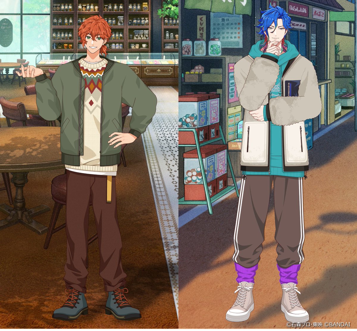 ◤誕生日衣装紹介◢ 12月に誕生日を迎える 駆＆フラリオの誕生日カード