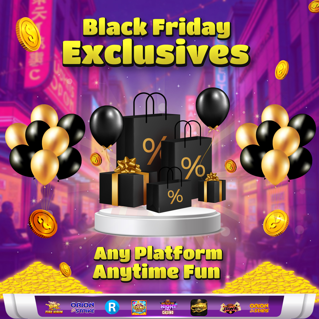 OrionStarsEne1's tweet photo. 🎉 It’s a Black Friday SPIN-anza! 🎉

Dive in for the biggest casino bonuses of the year! 💸

Sign Up Now👉https://t.co/iqYEPnpVul

#casinogames #casinoonline #slots #slotgames #ORIONSTAR #CosmoSlots https://t.co/JfnlMKcOmz