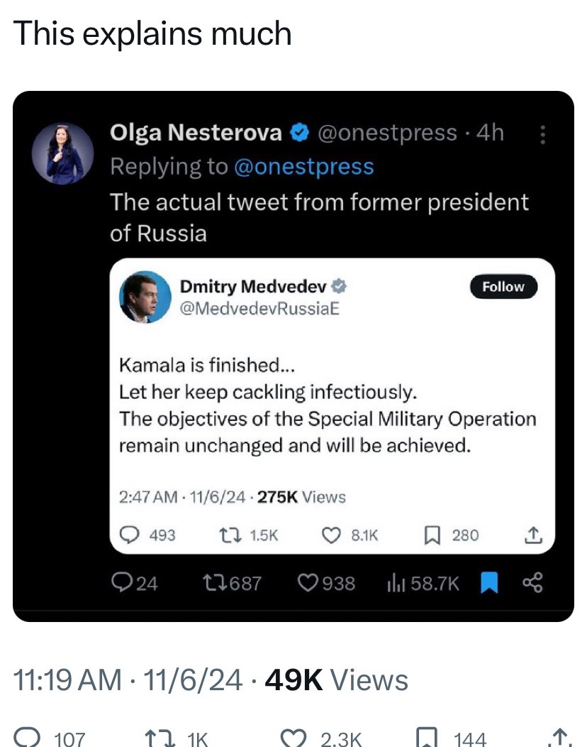 <a href="/Michell33650674/">Michelle</a> <a href="/NATO/">NATO</a> please invoke article 5, trump did not win this election, it was stolen with the help of Russia, read what the former president of Russia posted the night of the election. What special military operation did they use in our election?👇🏽👇🏽👇🏽👇🏽👇🏽