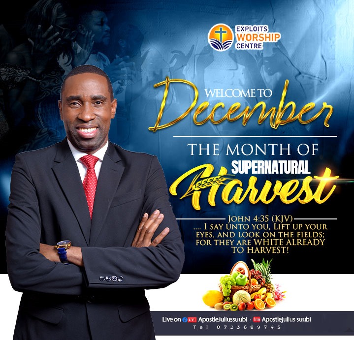 SuubiJulius's tweet photo. December is Here!
Welcome to the month of supernatural harvest. It's time to reap from the Lord's abundant fields. Embrace this season of blessings and transformation! https://t.co/YapIFoE7VU