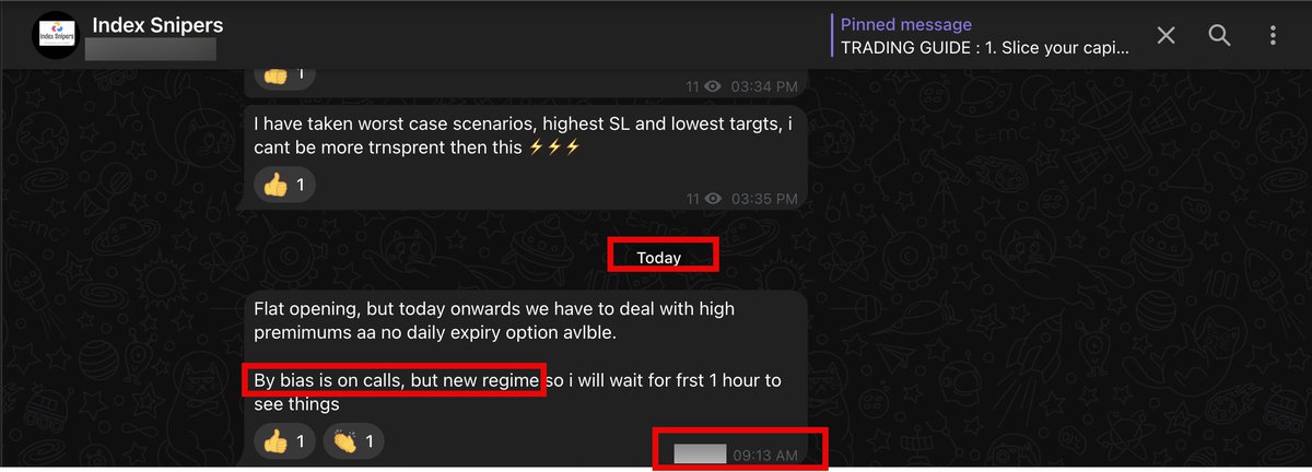 Anil_ChatterBox's tweet photo. Surprised at the sharp recover & seeing NF in green?
Well we are not, here was my first msg on the grp
Know your game.
If you want to learn pls feel free to join 3 day trial
#nifty50 #sharemarketindia #12thFail #MaharashtraCM #GDPShocker #GDPData https://t.co/RyanaJguSC
