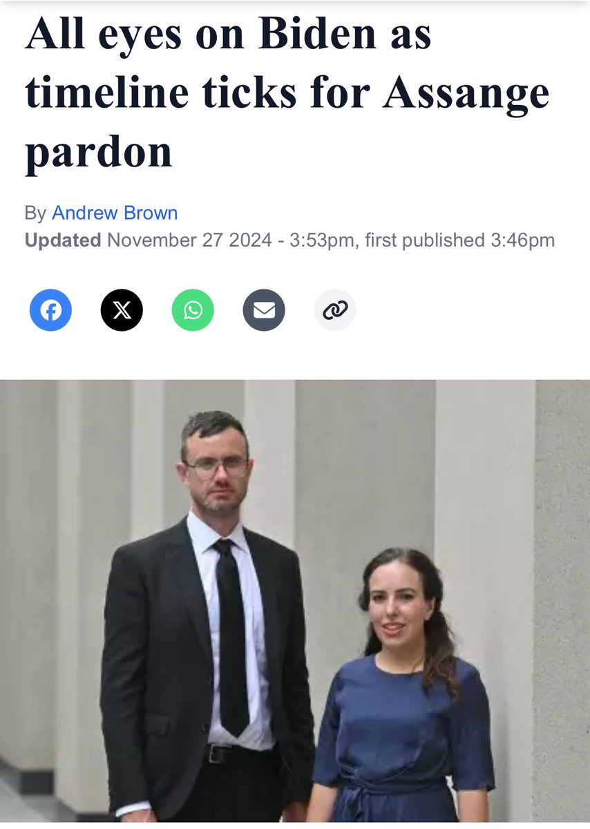 All eyes on Biden as timeline ticks for Assange pardon | <a href="/canberratimes/">Canberra Times</a>