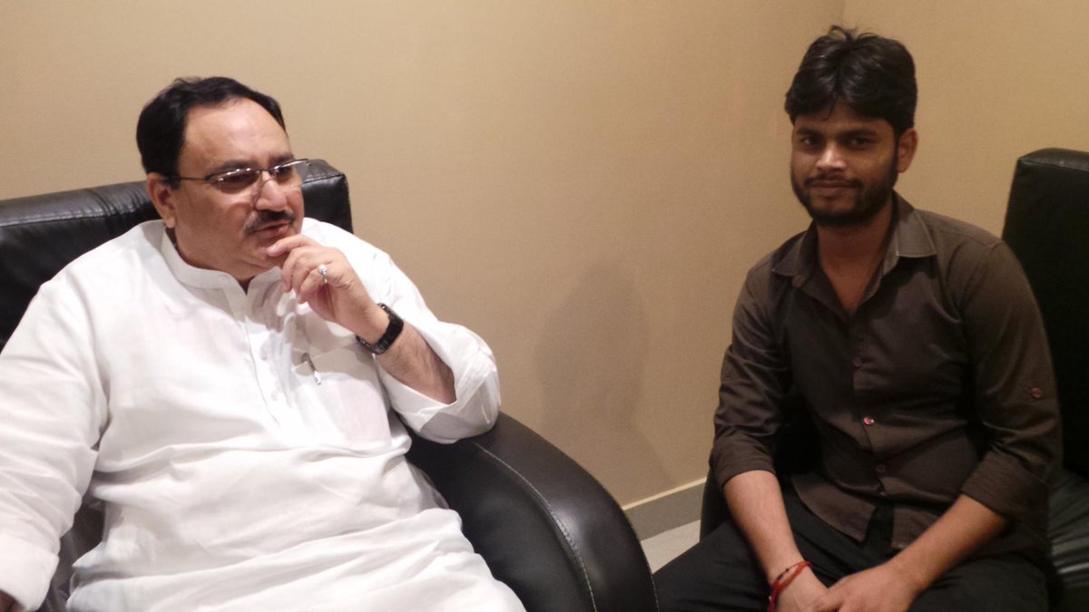 Rampratap_91's tweet photo. अपनी मेहनत, समर्पण व कुशल नेतृत्व से भाजपा को नई ऊंचाइयों पर पहुंचाने वाले विश्व की सबसे बड़ी राजनीतिक पार्टी @BJP4India के राष्ट्रीय अध्यक्ष श्री @JPNadda जी को जन्मदिन की हार्दिक शुभकामनाएं। https://t.co/VBlwtdO89Q