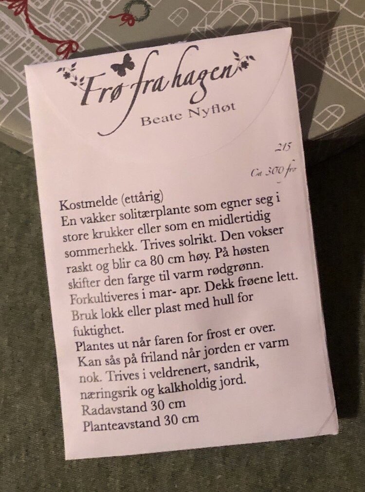 anborox's tweet image. El calendario de adviento de este año: 24 especies de pájaros 🇳🇴 y en su interior, 24 sobres de semillas de plantas #waitingforspring #fetama