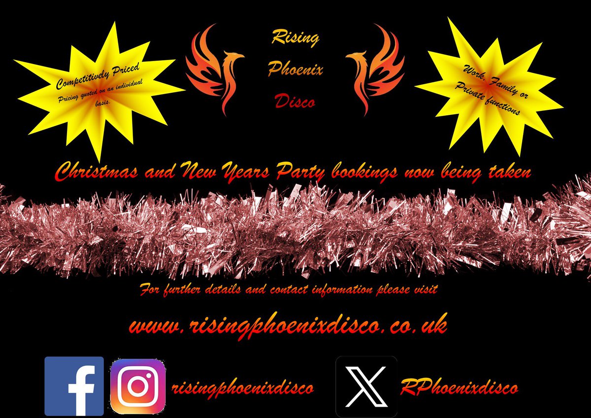 RPhoenixDisco's tweet photo. Due to a couple of late cancellations I have some availability during December. Visit https://t.co/ScjpaBF1UV for contact info or DM on here. Please RT @SaffronWaIden @DirectorySW @swaldenreporter @swtic @acc_ada @SaffronBID https://t.co/ZseuWlDz0W