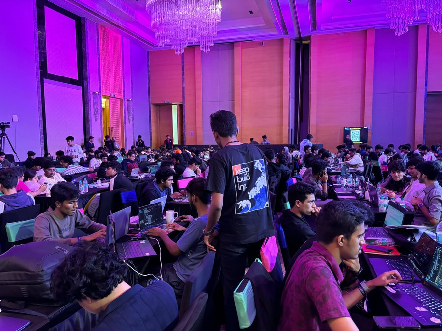 Hackathons fuel progress, and Unfold 24 was no different.
Kudos to <a href="/CoinDCX/">CoinDCX : India Ka Crypto Coach</a> , <a href="/okto_web3/">Okto 🐙</a>  &amp; <a href="/crowwdlabs/">Crowwd Labs</a> for leading the charge 🚀.

Innovation starts here.
#Unfold24