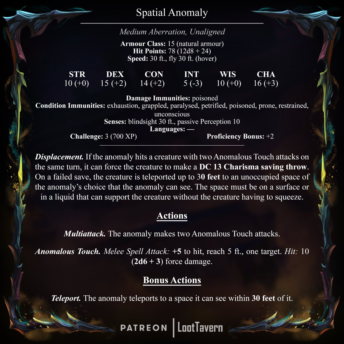 loottavern's tweet photo. The universe got hands, turns out
#dnd #5e #homebrew #darkwings https://t.co/qlqIypHc2x