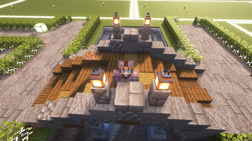 triaieland's tweet photo. A new week begins in Triaieland💜
what's your plan for this week? 
#Minecraft #MinecraftServer #mcpe #triaieland https://t.co/OfLIlm3KnS