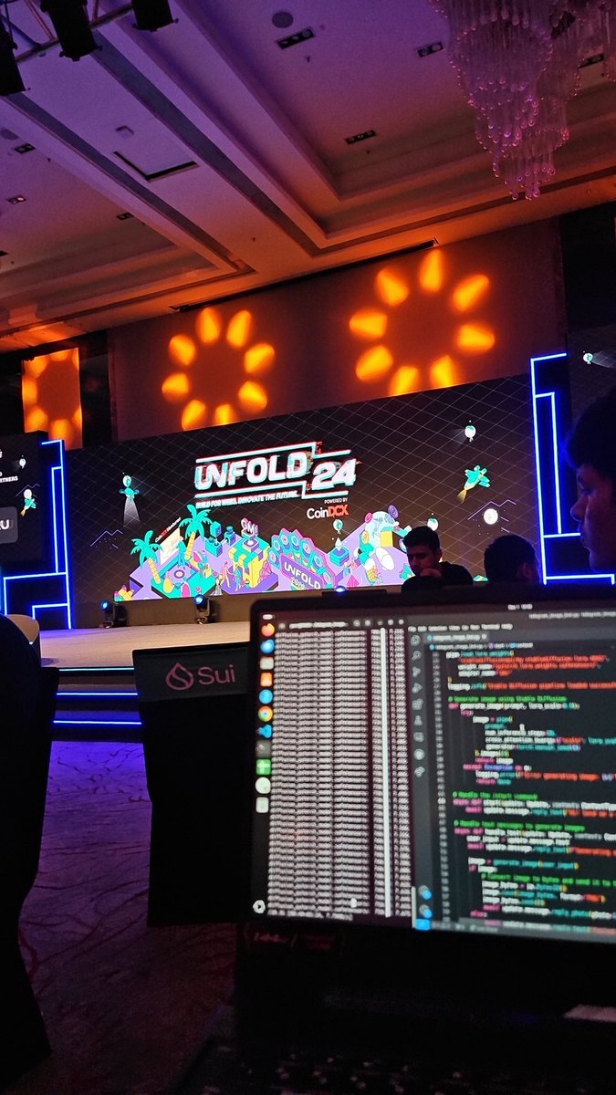 parvvgoyal's tweet photo. Here we at Unfold 24

#Unfold24  @CoinDCX, @Okto  @crowwdlabs https://t.co/HIgLzIphsv