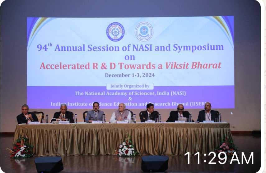 The National Academy of Sciences, India (NASI) (@nasi_academy) on Twitter photo 94th Annual Session and Symposium was inaugurated yesterday having Dr Ajai Chowdhry as the Chief Guest and Dr Shailesh Nayak as the Guest of Honor with our President,Dr Balram Bhargava,
<a href="/IndiaDST/">DSTIndia</a> <a href="/niamt_ranchi/">NIAMT (Formerly NIFFT) Ranchi - Official</a> <a href="/hcltech/">HCLTech</a> <a href="/NIAS_India/">NIAS Bengaluru India</a> 94th Annual Session and Symposium was inaugurated yesterday having Dr Ajai Chowdhry as the Chief Guest and Dr Shailesh Nayak as the Guest of Honor with our President,Dr Balram Bhargava,
<a href="/IndiaDST/">DSTIndia</a> <a href="/niamt_ranchi/">NIAMT (Formerly NIFFT) Ranchi - Official</a> <a href="/hcltech/">HCLTech</a> <a href="/NIAS_India/">NIAS Bengaluru India</a>
