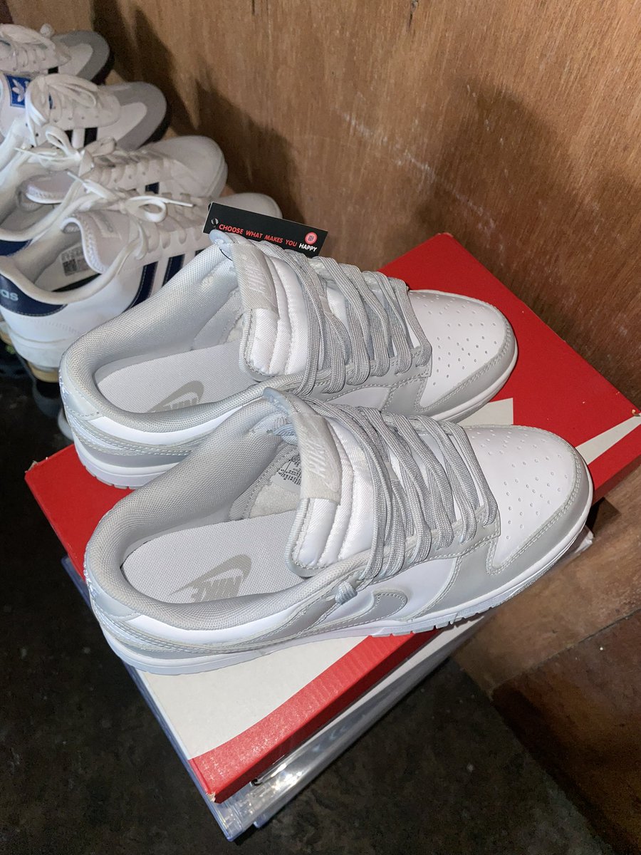 cccht4's tweet image. ปล่อยรองเท้า Nike dunk low grey frog แท้ 100%
Size 6.7 US / 6 UK / 24.5 CM / 39 EUR สภาพ 100% (ยังไม่เคยใส่ เคยแค่ลองแล้วผูกเชือกใหม่)
🔥 ราคา 4,500 (ราคาต่อรองได้) สนใจ DM มาสอบถามได้เลยค่าา
#nikedunklow #nike #รองเท้าผ้าใบมือ1 #รองเท้าnike #ส่งต่อ #ของดีบอกต่อ  #ไนกี้