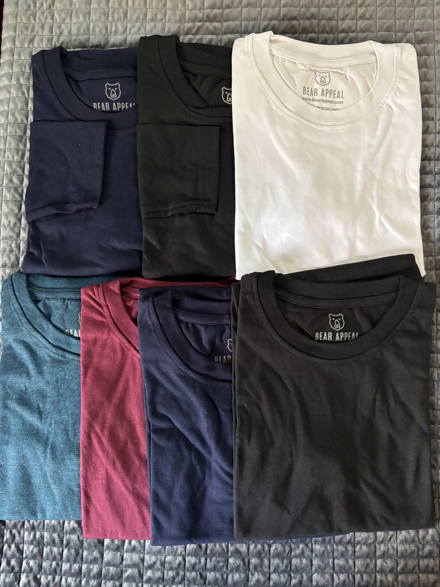 New set of <a href="/bearappeal/">Bear Appeal</a> T-shirts to send the child overseas. Always grateful for the prompt service and for taking all my requests on board and delivering so fast 🙏❤️