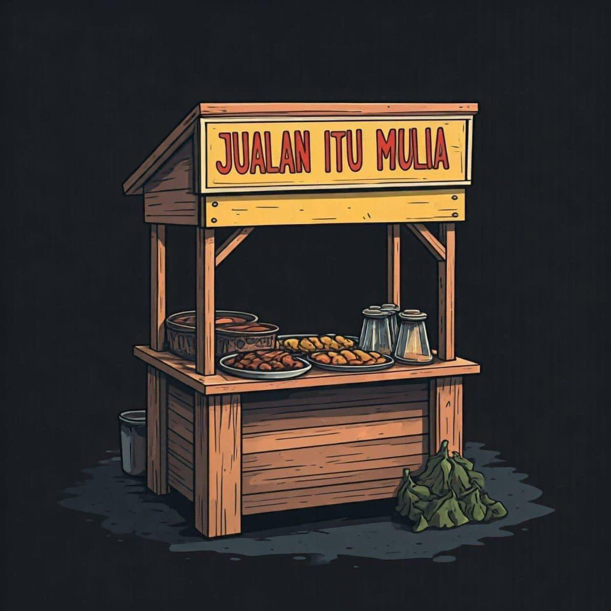 animosityworld's tweet image. setelah hampir sebulan ga jualan gara gara aku yang kecelakaan sekarang, aku dan mamaku jualan lagi alhamdulillah ada aja rejeki nya. ❤️✨