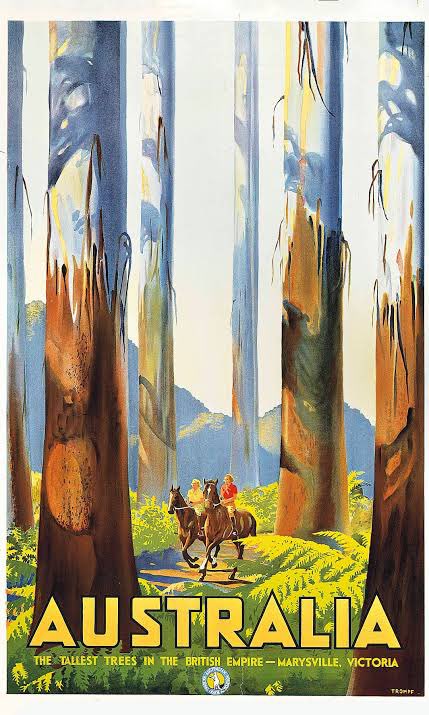 real_nineoclubs's tweet photo. Remembering Percy Trompf (1902-1964) - a commercial artist who publicised Australian life to the world. 

His art represented the best hope for the organic Australian nation on the great southern continent. https://t.co/TRgSo6vzYr