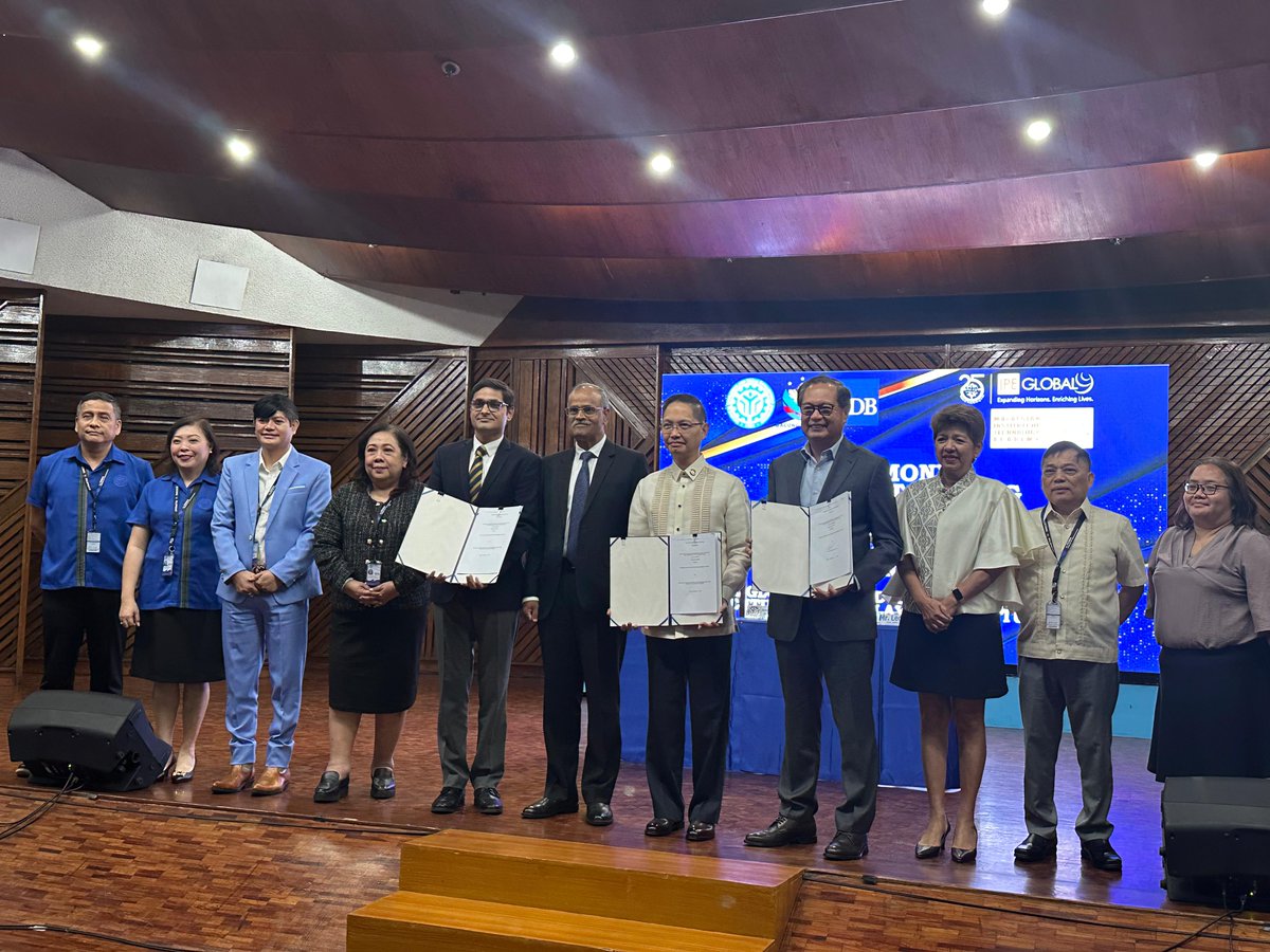 IPEGlobal's tweet photo. Big news from the Philippines! IPE Global is proud to collaborate with TESDA: Technical Education and Skills Development Authority and the Asian Development Bank (ADB) to elevate the nation’s TVET ecosystem.

In a grand ceremony, attended by Key Officials and Guests, this ambitious partnership was formalized, marking a major step toward reshaping the future of skills development. Along with strengthening the TVET system, the team will also support the establishment of cutting-edge Regional Technology Innovation Centres (RTICs) to drive research, foster industry linkages, and support start-ups, ensuring alignment with the Fourth Industrial Revolution.

With this initiative, IPE Global along with our partner Malaysian Institute for Technology Academy (MITA) will help create new opportunities, drive innovation, and shape a brighter future for the Filipino workforce of tomorrow!

#IPEGlobal #TLC #TESDA #ADB #MITA #TVET #SkillsDevelopment #Innovation #FourthIndustrialRevolution #Philippines