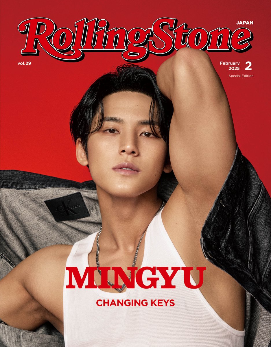 lessencestudios's tweet photo. SEVENTEEN’s Mingyu graces the cover of Rolling Stone Japan.

#세븐틴 #MINGYU #민규 #SEVENTEEN https://t.co/tIxLN6256I