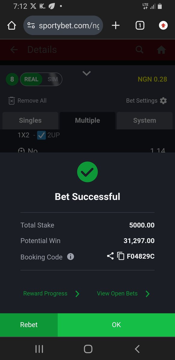 Chisombently's tweet photo. Sweet 5 odds on today's football picks!
Sportybet booking code: F04829C
#Trending #Viral #Egungun #Jago #Haaland #Yoruba #Baddo #Ricolewis #Deardecember https://t.co/BohO51kB4s