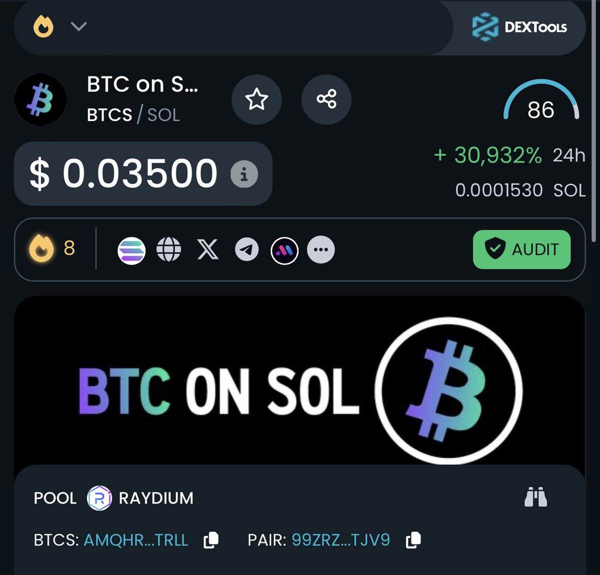 TerminatorXT000's tweet photo. @DegenDuncan Ticker is $BTCS 💎 

https://t.co/an9p8NobgB

https://t.co/LUtTgDxHmN https://t.co/g5eG3VeryM