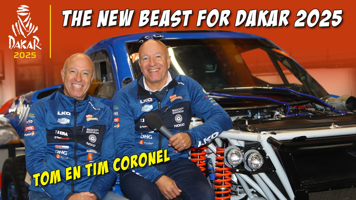 RaceXpress's tweet image. De nieuwe 'beast' van Tim en Tom Coronel voor Dakar 2025 youtu.be/KYwKm6flPDA?si… 

#Tomcoronel #Timcoronel #Coronel #Formule1 #dakarrally #Dakar #Century #Dakar2025
