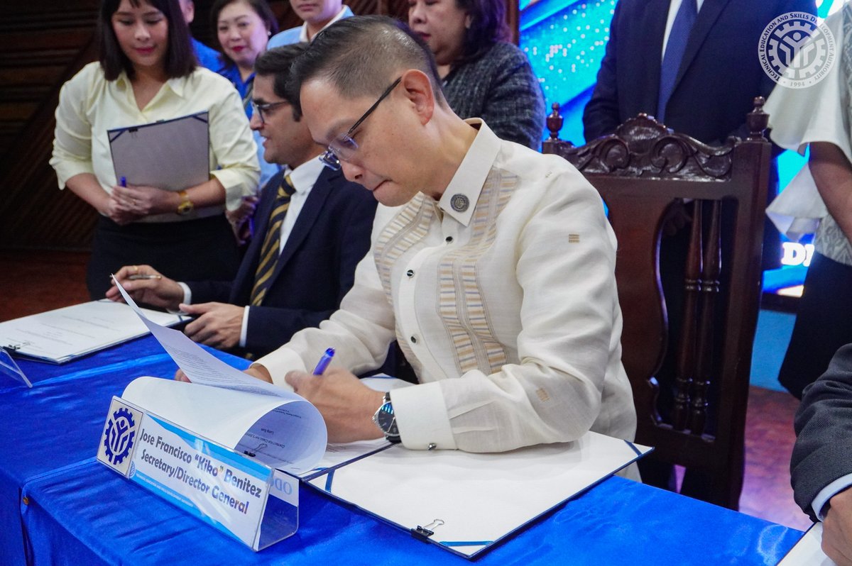 tesdaofficial's tweet photo. Supporting Innovation in the Philippine Technical and Vocational Education and Training System Project was also conducted. https://t.co/Bx6EXbQM9V