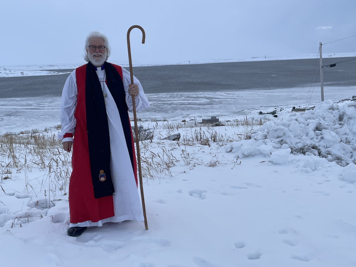 I've been following the most controversial #Anglican bishop in <a href="/generalsynod/">Anglican Church of Canada—ACC</a> Canada around the near-Arctic this past week as he prepares to retire; the churches Up Here in #Nunavik are filled with the young; too few clergy are available, Bp David Parsons says.