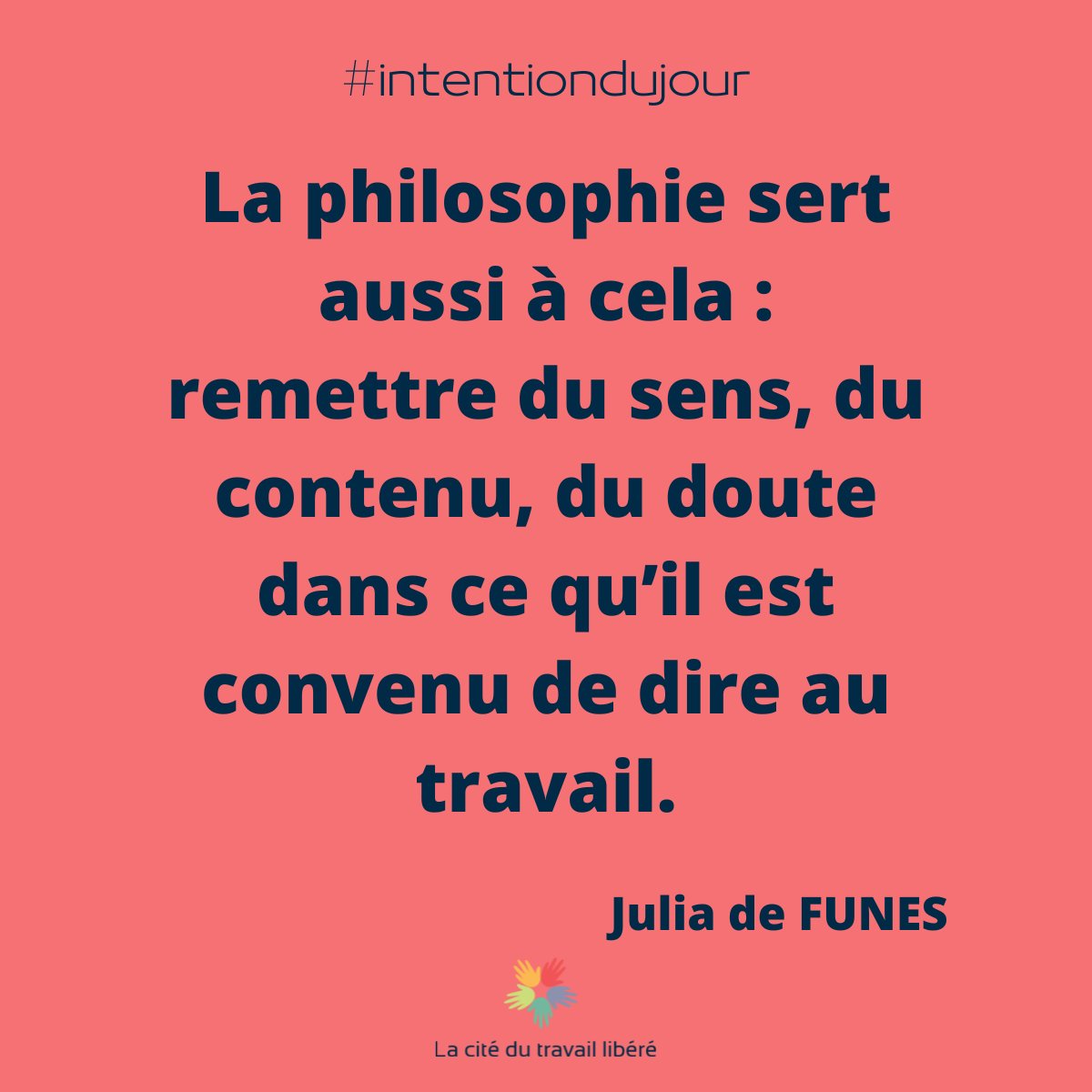 Chaque matin, à travers votre #intentiondujour, projetez-vous dans cette journée avec votre cœur, vers ce qui vous anime &amp; vous met en joie🚀
A la source de toute action, de toute décision, se trouve une intention. ➕ votre intention est claire, ➕ votre action aura de l’impact✨