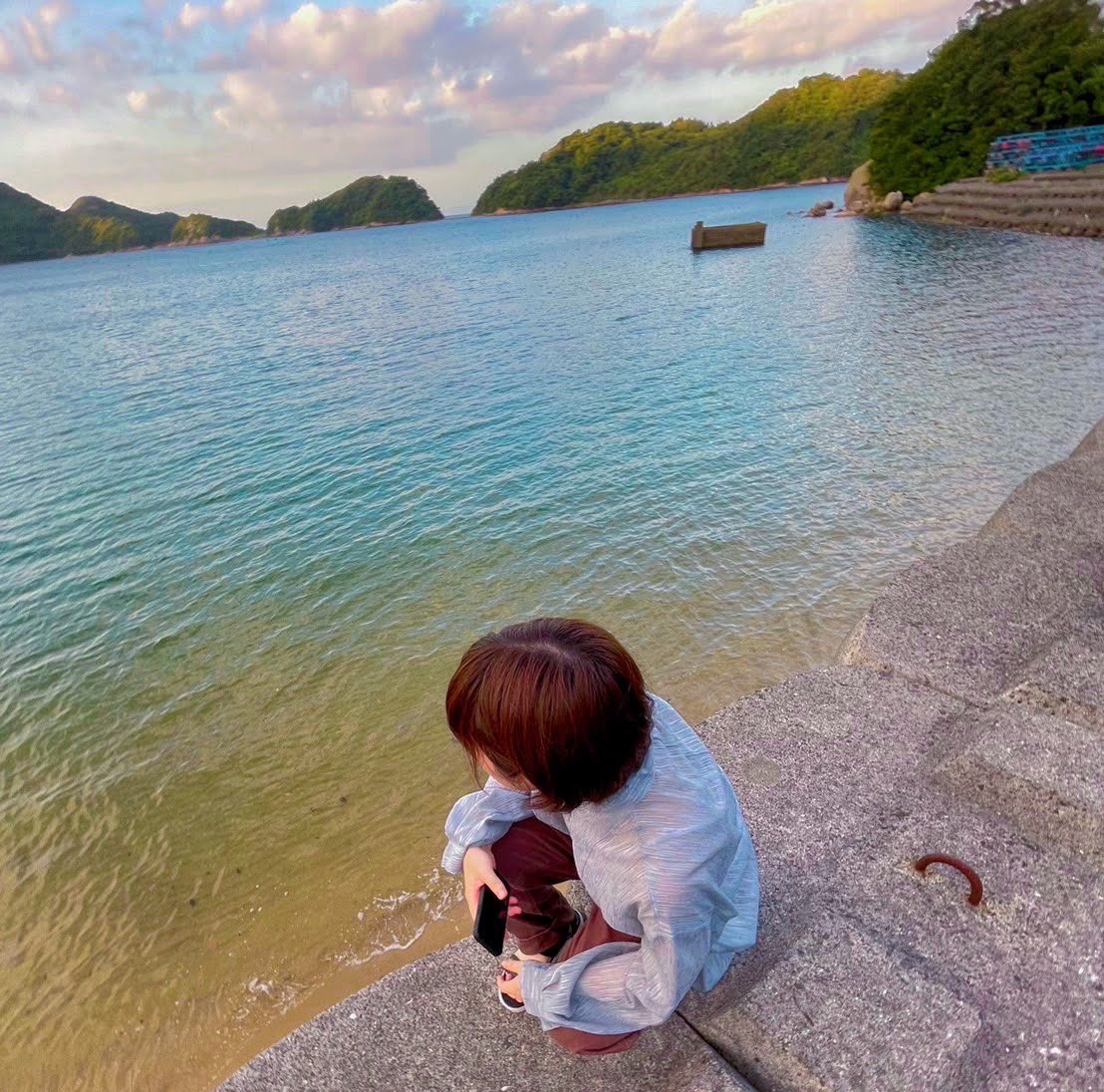 Shike_CellBio's tweet photo. 今まで本名の「凪」とは対義語の「時化」というTwitter 名でしたが、実名に変更しました。皆様これからもよろしくお願いします。
Blueskyも始めました@nagimukae.bsky.social
画像は名前の由来である地元鹿児島の海です。 https://t.co/2SqLPCaPWX