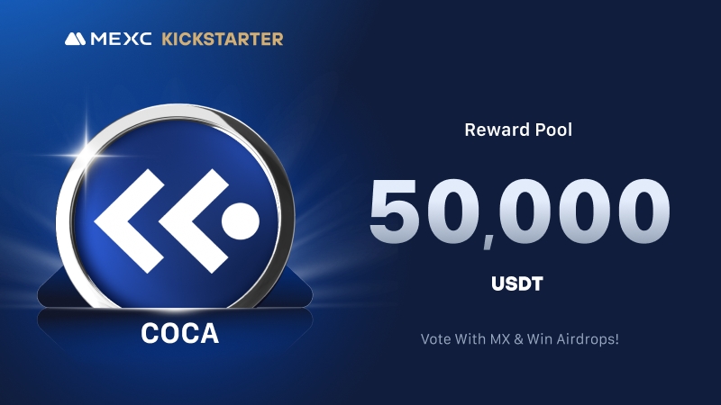 .<a href="/coca_wallet/">COCA Wallet</a>, the world's first MPC Wallet with a non-custodial debit card, is coming to #MEXCKickstarter 🚀 

🗳Vote with $MX to share massive airdrops
📈 $COCA/USDT Trading: 2024-12-03 09:00 (UTC)

Details: mexc.com/support/articl…