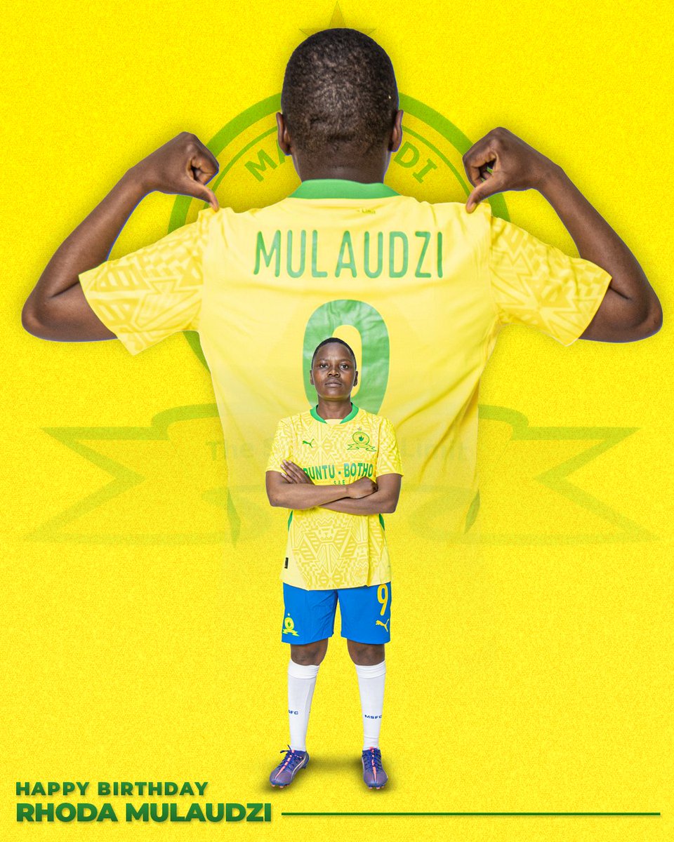 Masandawana👆Someone is getting wiser! Let’s wish Rhoda Mulaudzi an awesome birthday! 🥳

We hope you have a fantastic day Mambush! 💛

#SundownsLadies #HappyBirthdayRho