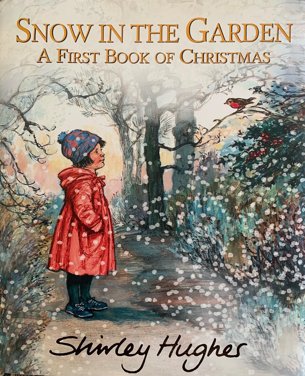 ShirleyHughes_'s tweet photo. This week we’ll be looking at Snow in the Garden, the beautiful festive collection which includes the stories Angel Mae, The Snow Lady, as well as activities and poems https://t.co/4X5eTtOlSw